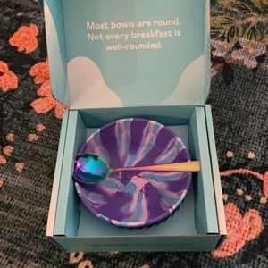 Magic Spoon Parrot Cereal Bowl with Spoon